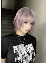 サイ(sai)&nbsp;前髪/アンブレラカラー/こなれミディ/イメチェン/ウェーブパーマ