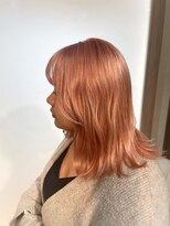 アンク クロス 池袋北口店(ANKHCROSS) サーモンピンクベージュ