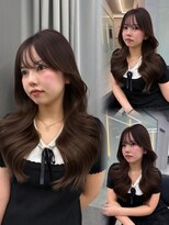 ボタン ハカタ(VOTAN hakata)&nbsp;博多美容室/チョコレートカラー/ダブルカラー/韓国ヘア