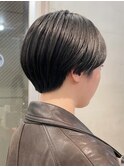 20代30代前髪なしショートハンサムショート丸みショートレイヤー