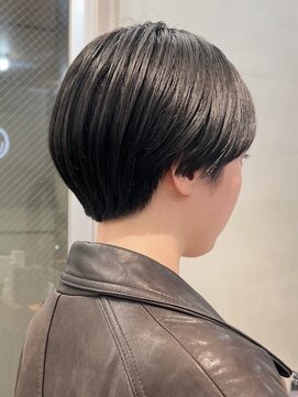 ニコ トウキョウ(nico TOKYO) 20代30代前髪なしショートハンサムショート丸みショートレイヤー