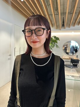 アオイ(aoi.) ボルドーカラー