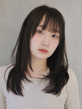 テクネ 天神大名(techne) 天神大名今泉ロングレイヤー韓国風くびれ巻き髪小顔透明感ヘア