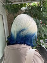 ラッシュヘアエン(Rush hair en) ブロンド/カラー/ブリーチ/倉敷/ワンホンヘア/レイヤーカット