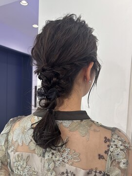 カシェル トウキョウ(Cashel Tokyo) ヘアセット あみおろし