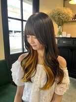 シュエット(CHOUETTE)&nbsp;イエローインナーカラー