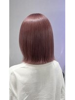 ヴィヒタ 川越 本川越(VIHTA.)&nbsp;ブリーチダブルカラーピンクベージュ川越本川越