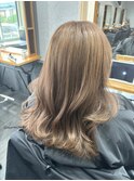 冬映え◎ココアベージュ×髪質改善でモテミディ