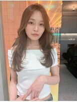 ロンドルーチェ 心斎橋(Lond luce)&nbsp;ダークパープル×ナチュラルショート［髪質改善/縮毛矯正］