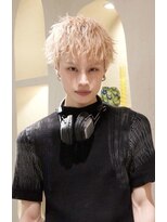 ルル 表参道(lulu.) スパイキーショート/メンズハイトーン/メンズベリーショート