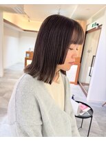 パプスアン(Pap's un)&nbsp;ダークグレージュ/西宮美容室/甲子園口美容室/パプスun/