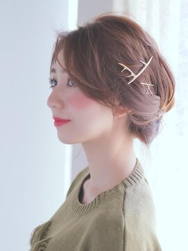 オジコ(ojiko) ☆月曜日営業☆ojiko.編み込みカジュアルアレンジ