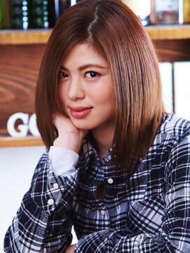 美容室チック 大島店(chic) ストレートミディアムレイヤーはモテ愛されの予感☆【大島】