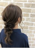 簡単ヘアアレンジ