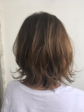 エイト マカビ 沖縄真嘉比店(EIGHT makabi) 【EIGHT 真嘉比】お客様スタイル_切りっぱなしボブ