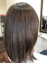ちいさな美容室 庵(an)&nbsp;カラーしてもダメージしない綺麗スタイル^_^