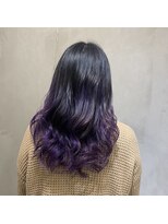 モノ アンド イニ(Mono & inni)&nbsp;【奈良/inni hair】バイオレットグラデーション