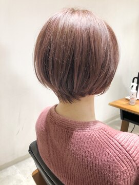 ビューイースト 亀戸 錦糸町(VIEW EAST) ダブルカラーピンクベージュ◇簡単スタイリング