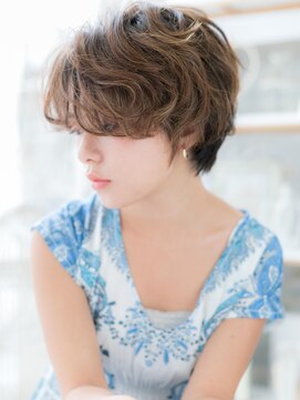 モッズヘア 越谷(mod's hair) ■セクションカラー小顔クールショート108-2★越谷20代30代40代