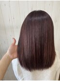 #ピンクブラウン#シルクカラー