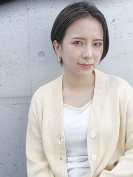 バース(BIRTH) 天神【BIRTH】大人かわいいカーキグレージュマッシュショート　3