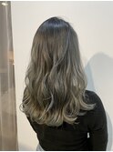 スモーキーシルバーグラデーション