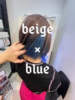 ゼスト フィーノ(ZEST fino) 【木村神心ZEST立川】pink beige × light blue