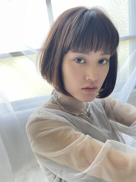 サラビューティーサイト 志免店(SARA Beauty Sight) ベージュブラウン×ボブ/SARA志免☆山之内