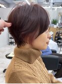 【松本 聖】ピンクインナーショートボブ《大阪梅田駅/ブリーチ》