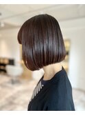 大人可愛い20代30代40代◎似合わせカットイメチェンスクエアボブ