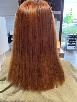 クレヨン ケース(Crayon case) くせ毛をストレートへ髪質改善縮毛矯正ブリーチなしカラー