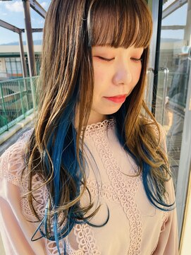 シャンプーボーイ 佐世保駅前店(SHAMPOO BOY) インナーカラー　ハイトーンカラー　佐世保美容室