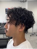ツイストスパイラルパーマツイストパーマ刈り上げ万代新潟駅