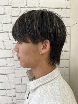 アメイジングヘアー 中沢店(AMAZING HAIR) メンズウルフ/ウルフカット/メンズカット/ハイライト/韓国ヘア