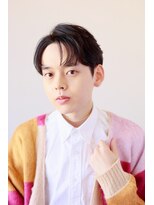 ソイクフ(SOY KUFU)&nbsp;MEN’S HAIR マッシュパーマアッシュブラックカルマパーマ