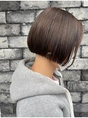 切りっぱなしボブ/エアリーロング/美髪/ピンクブラウン[船橋駅]