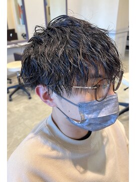 シャンプーボーイ セントラル 博多(SHAMPOO BOY central) マッシュ波巻パーマ