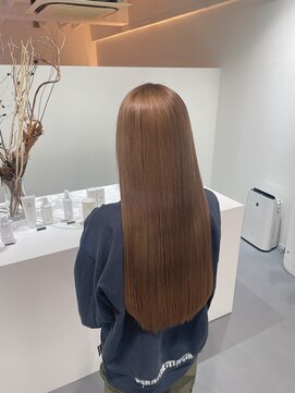 レフ(LEF) キャラメルベージュ/ダブルカラー/ケアブリーチ/ハイトーン