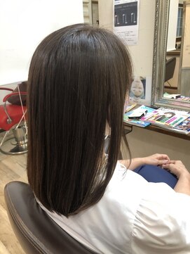 ピース 大島店(Peace) 髪質改善カラー/ショートボブ/ショートヘアー/50代/40代