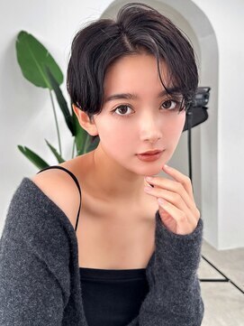 ラフィス ヘアーセプト 銀座店(La fith hair sept) 【La fith】ハンサムショート×美シルエット×黒髪