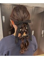 トエ(toe)&nbsp;お呼ばれアレンジ/結婚式ヘアセット【toe松山】