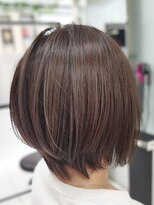 ヘアースタジオ ジェイワン(hair studio J ONE)&nbsp;30代40代50代60代サラサラくびれ前下がりボブ脱白髪染め