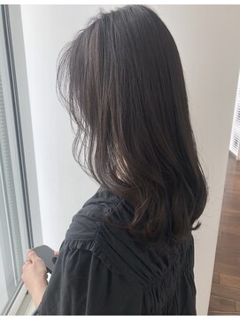 ザックラフィネ(ZACC raffine) レイヤーロング/ニュアンスカラー/グレージュ/ブリーチなし