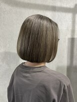 ラック(LUCK)&nbsp;オリーブベージュ/船橋/くすみベージュ/細めハイライト