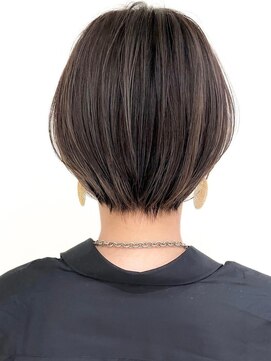ゴカン バイ ジル ブラン 名古屋(Gokan by JIL BLAN) ハイライトバレイヤージュダブルカラーショートカット30代40代