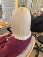 トランクヘアデザイン 大宮(TRUNK hair design)&nbsp;抜きっぱなしブロンド！ハイトーンは大得意です♪