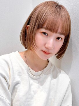 セイドット オモテサンドウ(Say. omotesando) Say.ボブミルクティーベージュシルキーベージュことりベージュ