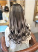 レミーシールエクステロングヘアホワイトメッシュ