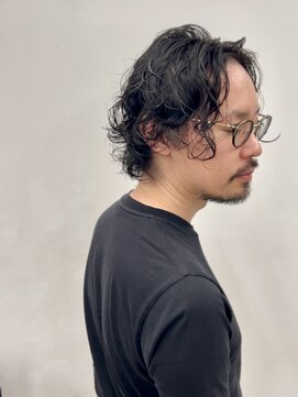 ロマリア 青山 南青山(Lomalia) 乾かすだけでキマる髪/メンズウェーブパーマヘア