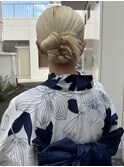 個性派浴衣タイトアレンジ